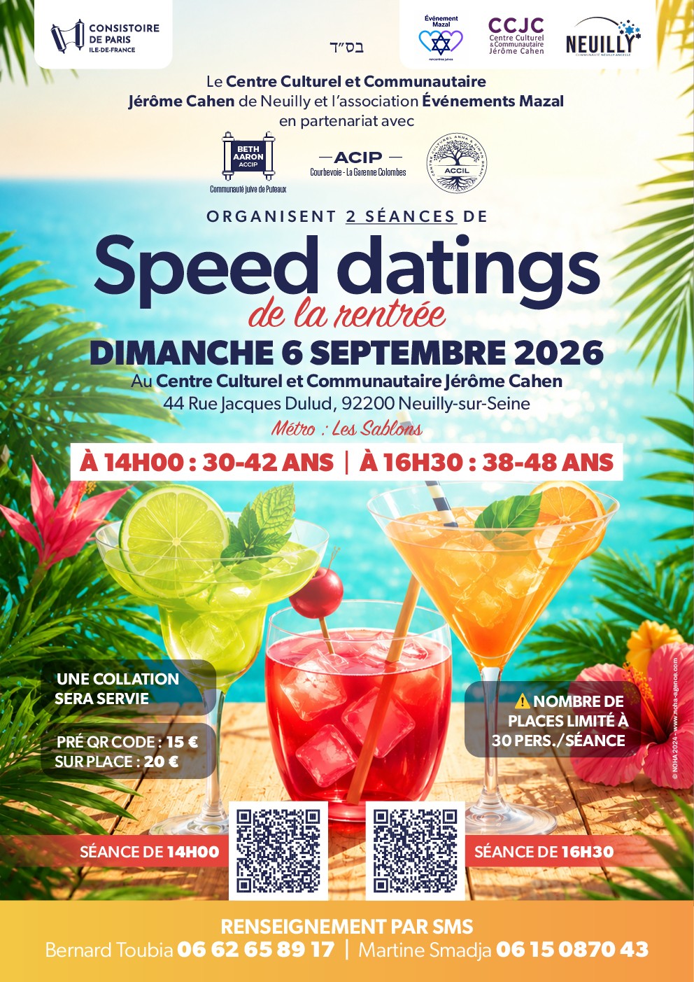 Neuilly-sur-Seine - Speed Dating de rentrée