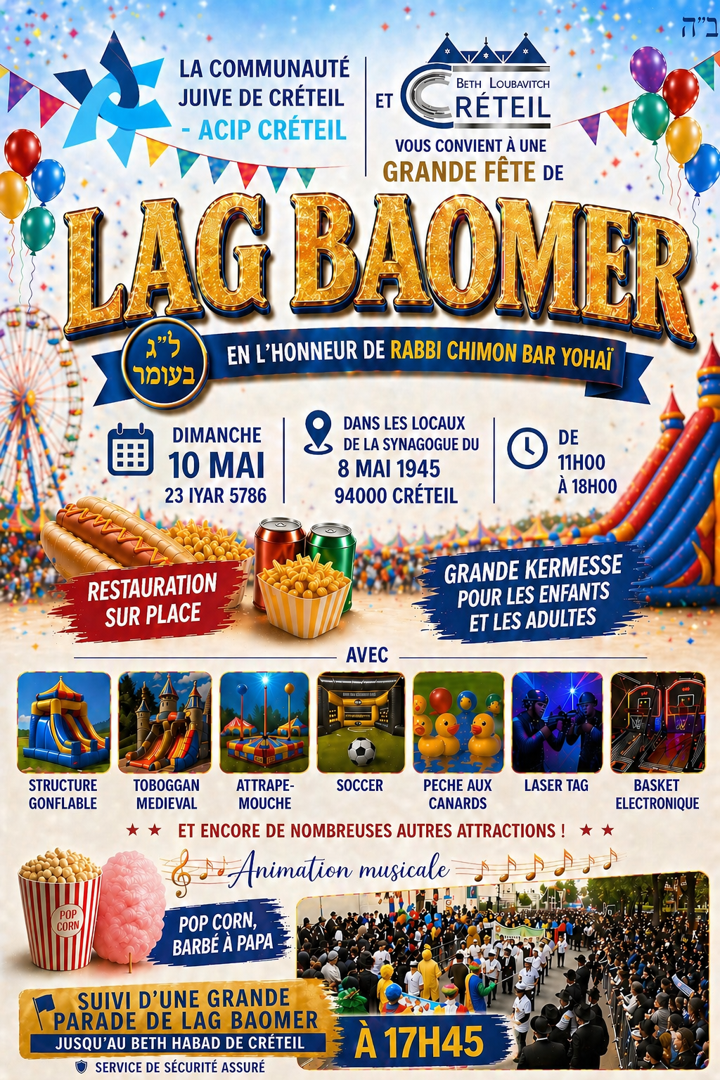 Créteil - LAG BAOMER